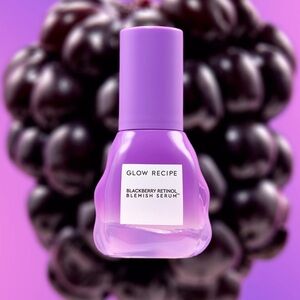 NIB Glow Recipe Blackberry Retinol Blemish Serum 1 oz.